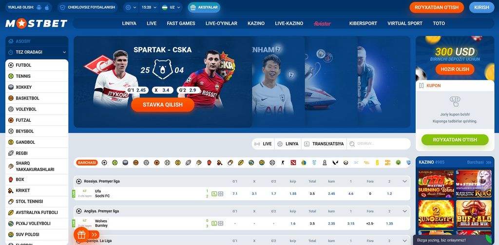 Mostbet hansı funksiyaları təmin edir?