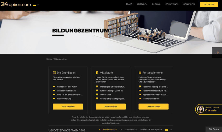 24option Testimonial: Total Broker Overview