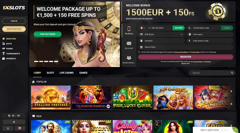 Introducción a la evaluación del casino en línea 1xSlots